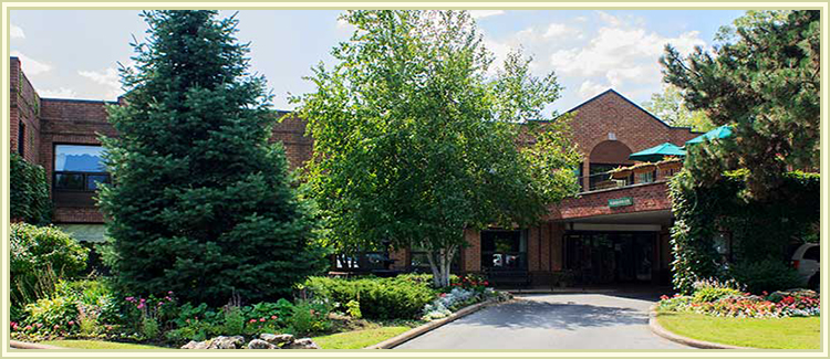 Front Entrance View of Tufford Retirement Manor &  Home