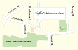 Map to Tufford Retirement Manor